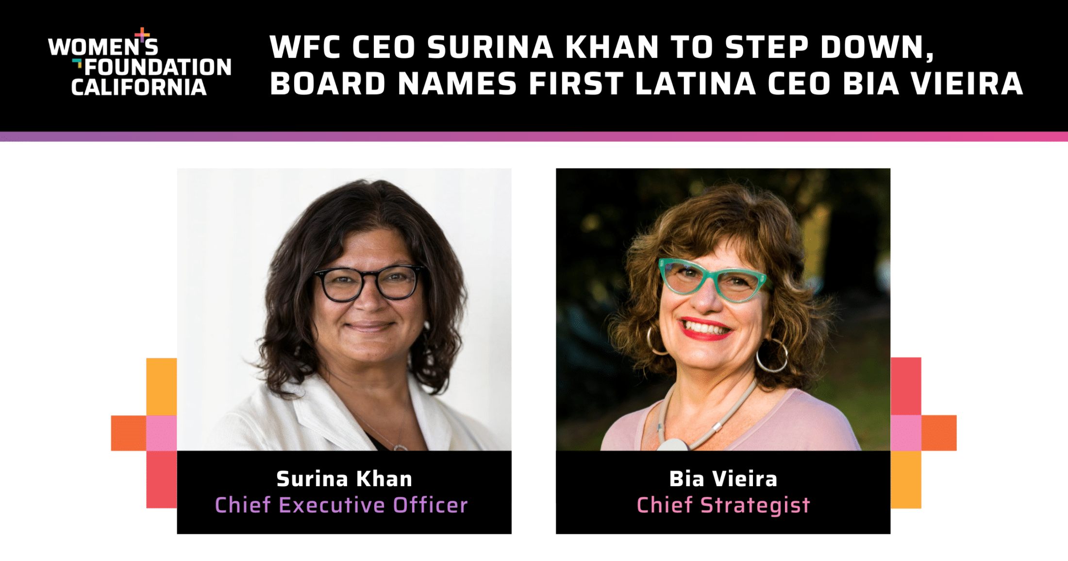 Women’s Foundation California CEO Surina Khan to Step Down, Board of ...